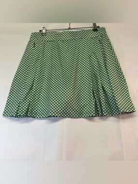 Tuckernuck Green Floral Circle Skirt